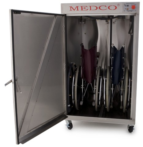 Wheelchair washer by Medco Equipment, Inc.