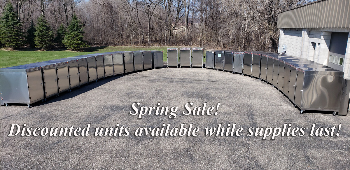 Spring Sale-discounted units available while supplies last!